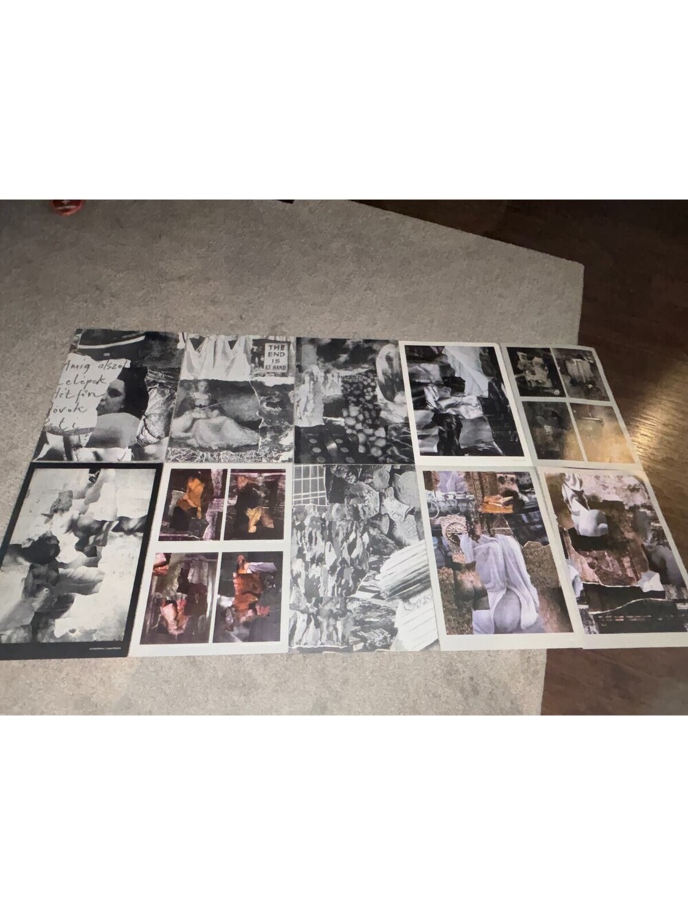 LASZLO DUS - Lot of 10 Laszlo Dus POSTERS / prints - 16" x 11.5" and 16" x 23"